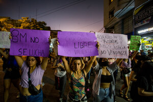 La Rioja marchó contra la violencia machista  (Fuente: Natalia Díaz)