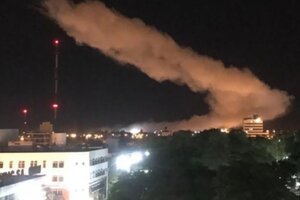 Tremenda explosión en una fábrica de Rafaela