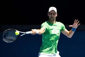 Las complicaciones de Djokovic para jugar en Indian Wells (Fuente: AFP)