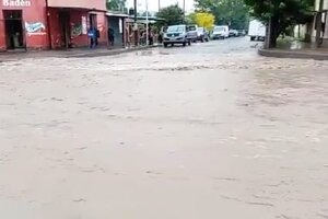 Cortes e inundaciones en toda la provincia por fuertes lluvias