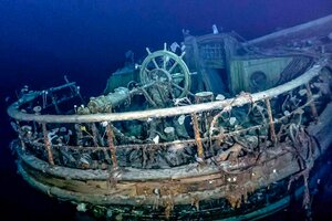 El hallazgo del Endurance, el barco del Capitán Shackleton, último gran héroe de la exploración de la Antártida (Fuente: Télam)