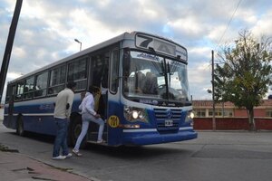 Choferes de SAETA protestaron por sus condiciones laborales