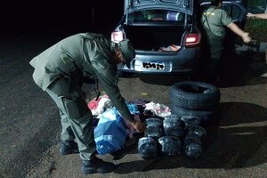 Salta: prisión preventiva para 3 policías que transportaban 19 kilos de marihuana