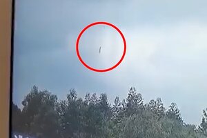 El escalofriante video de la caída del avión que se estrelló en China