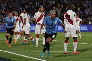 Eliminatorias: Uruguay ganó su final (con algo de polémica) y se clasificó al Mundial (Fuente: AFP)