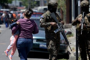 Estado de excepción en El Salvador (Fuente: AFP)