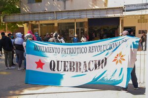 Protesta de cooperativas en el municipio de Tartagal