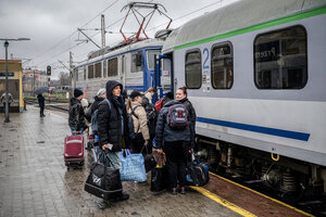 Conflicto Rusia Ucrania: desplazados, refugiados y exiliados (Fuente: AFP)