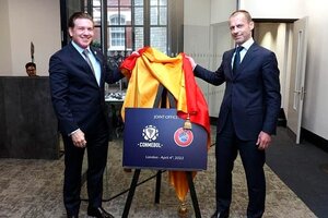 La Conmebol y la UEFA abrieron una oficina conjunta