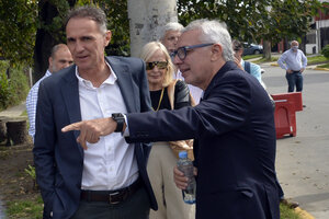 Julio Zamora y Gabriel Katopodis recorrieron la renovada Av. Juan B Justo (ex 197) 