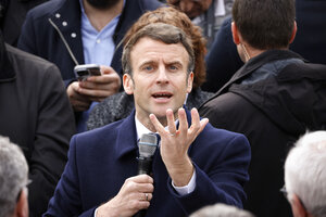 Macron, un candidato de teflón (Fuente: AFP)