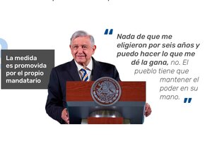 András Manuel López Obrador se juega la presidencia este domingo.