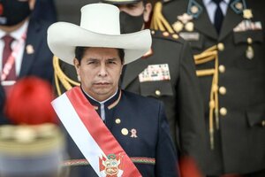 Presidente del Perú, Pedro Castillo.