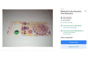 Piden hasta 10 mil pesos por billetes de 100 pesos con un error: cómo identificarlos
