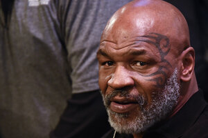 Mike Tyson golpeó a un pasajero que lo molestó en un avión (Fuente: AFP)