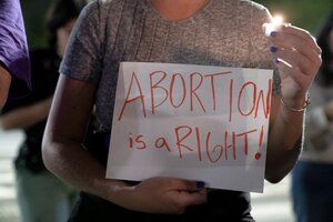 La Corte Suprema de Estados Unidos prepara la anulación del derecho al aborto (Fuente: AFP)