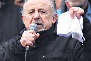 Hugo Yasky: "Pedimos que la memoria de Néstor Kirchner ilumine a Martín Guzmán" (Fuente: Leandro Teysseire)