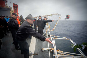 Un viaje histórico: Cómo se llegó por primera vez al punto donde fue hundido el crucero General Belgrano