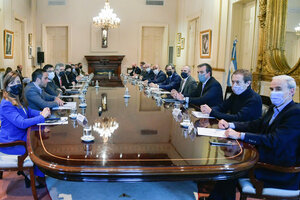 Reunión de Gabinete en medio de la tensión en el Frente de Todos (Fuente: NA)