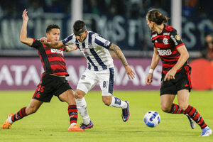 Copa Libertadores: Talleres empató 2 a 2 con Flamengo