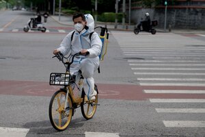 Coronavirus: Beijing, una capital fantasma (Fuente: AFP)
