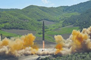 Corea del Norte lanzó un misil no identificado hacia el mar de Japón