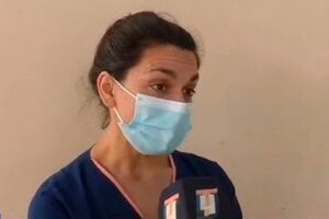 Pañuelazo en Salta en defensa de la médica Miranda Ruiz