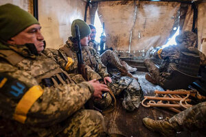 El ejército ucraniano recibió elapoyo del G7. 