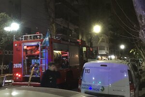Se incendió un departamento en Belgrano: un muerto 