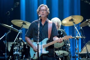 Eric Clapton tiene coronavirus y canceló sus shows en Italia y Suiza. Foto AFP.