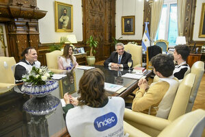 Alberto Fernández recordó a Néstor Kirchner en el día del Censo (Fuente: Presidencia)
