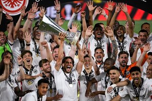 Europa League: Eintracht Frankfurt se coronó campeón con los goles de Borré (Fuente: AFP)