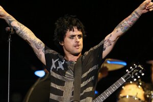 Green Day vuelve a la Argentina con Billy Idol como invitado (Fuente: AFP)
