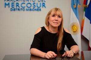 Cecilia Brito, parlamentaria del Mercosur 