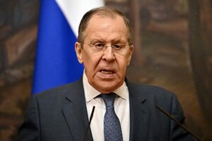 Serguéi Lavrov, ministro de Asuntos Exteriores ruso. (Fuente: AFP)