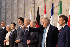 Las potencias del G7 miran para el costado (Fuente: AFP)