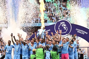 Premier League: Manchester City dio vuelta su partido y gritó campeón (Fuente: AFP)