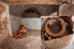Italia: el líquido rojizo hallado en Pompeya podría ser el vino más antiguo del mundo 