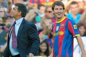 Gratis y solo si lo quiere el DT: las exigencias de Laporta por si Messi quiere volver al Barcelona