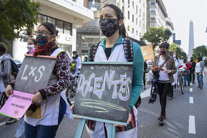 Denuncian una "política de persecución" del Gobierno de la Ciudad contra los docentes (Fuente: NA)