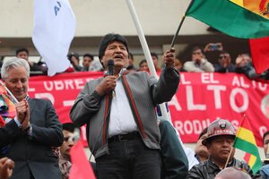 Evo Morales: "Aquí estamos los nietos de Fidel para continuar con la gran revolución"