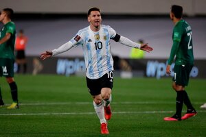 Messi palpitó la Finalissima ante Italia (Fuente: AFP)