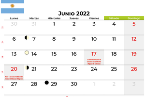 El 16 de junio no será feriado, confirmó el Ministerio del Interior