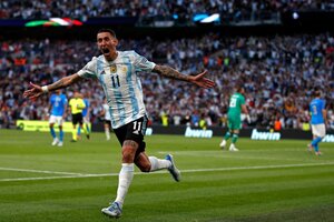 Argentina-Italia, la Finalissima minuto a minuto (Fuente: AFP)