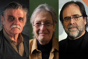 Los amigos perdidos hace poco: Horacio González, José Pablo Feinmann, Jorge Coscia