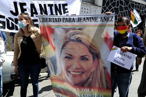 La Fiscalía de Bolivia pidió 15 años de cárcel para la expresidenta de facto Jeanine Áñez (Fuente: AFP)