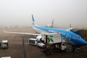 Segunda jornada de cancelaciones y demoras en los vuelos de Ezeiza y Aeroparque por la niebla