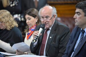 Oscar Parrilli defendió el proyecto para modificar las consulta populares: "Es para dar más igualdad jurídica a los argentinos" (Fuente: Twitter: Oscar Parrilli)