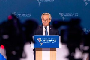 El duro discurso de Alberto Fernández en la Cumbre de las Américas