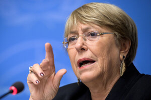 Michelle Bachelet no buscará un segundo mandato como Alta Comisionada de Derechos Humanos de la ONU (Fuente: AFP)